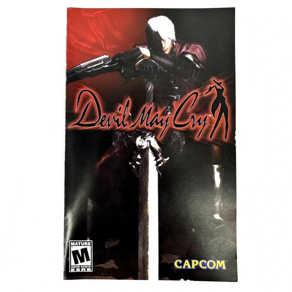 Devil May Cry - Sony PlayStation 2, Complete w/ Manual‎